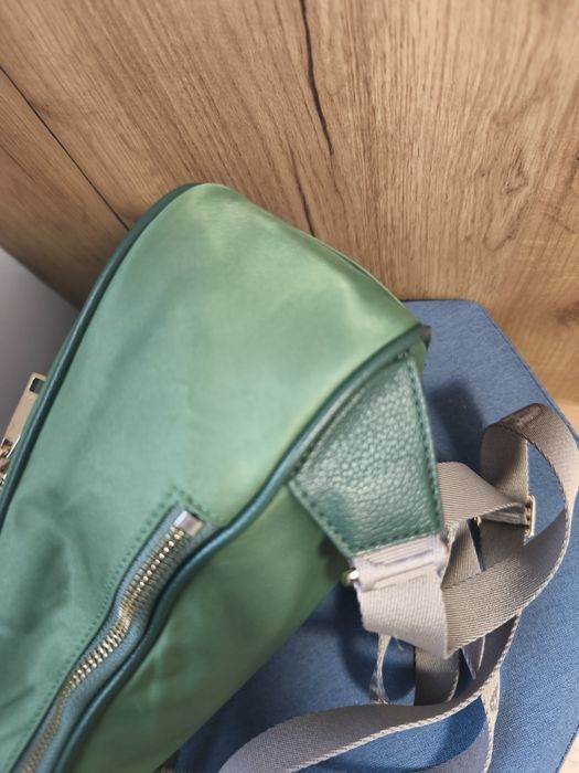 Раница Furla, цвят авокадо
