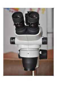 Стереомикроскоп Soptop SZN71, крупный, просветлённый, с допами. Новый.