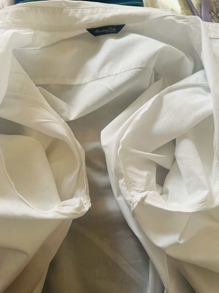 Camasa office Massimo Dutti ,matrial fin