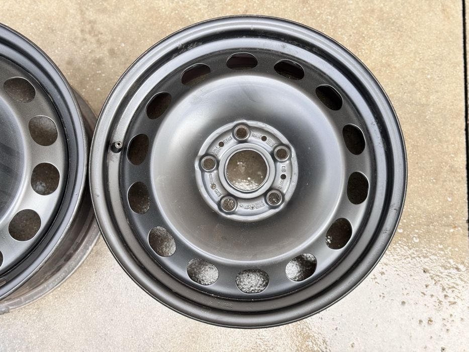 2бр железни VW Audi Skoda Seat 16цола
