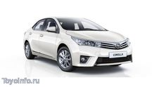 Капот,бампер и фара на Тойота Королла 2015/ Toyota Corolla 180