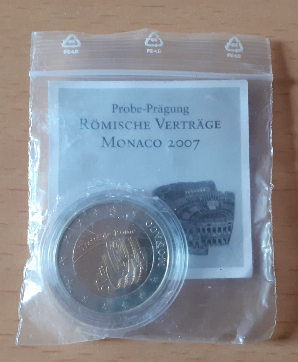 2 Euro Monaco 2007 Pentru colecționari!