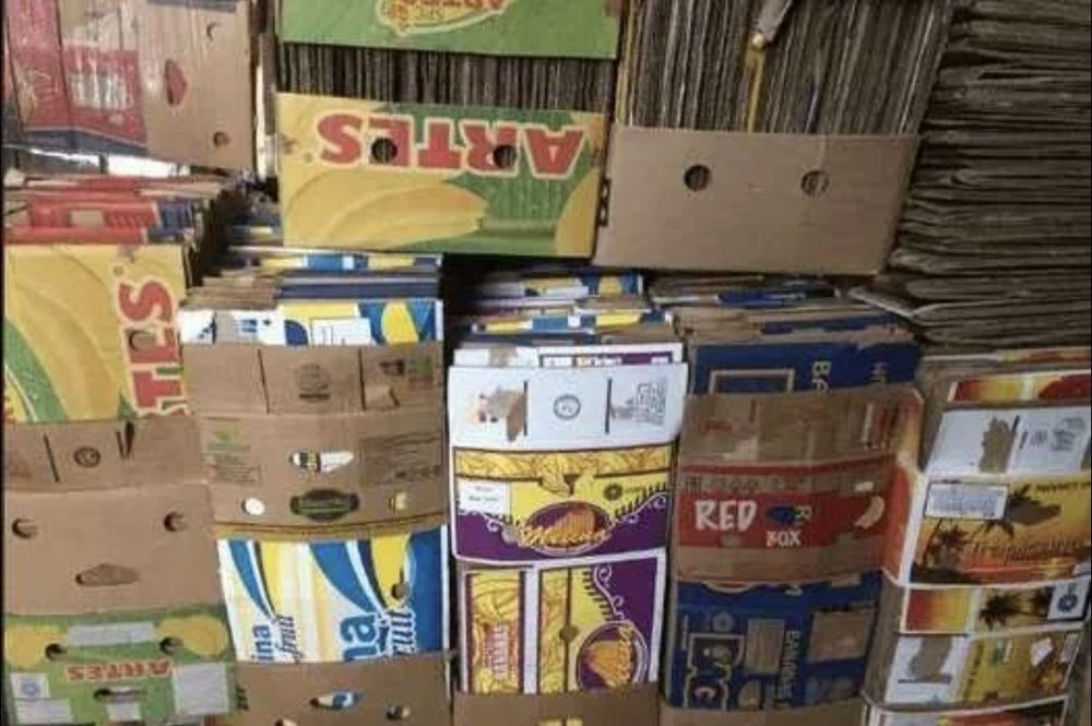 Банановые коробки