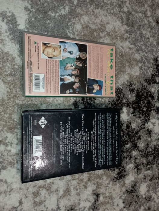 Backstreet Boys + Take That Vcr