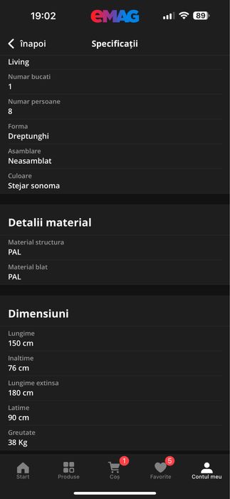 Vand masa extensibila