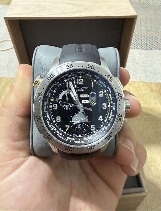 Hamilton Khaki Aviation Worldtimer