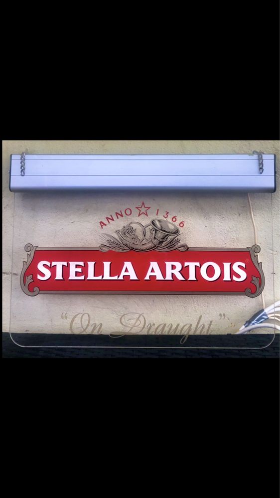Stella Artois светеща реклама