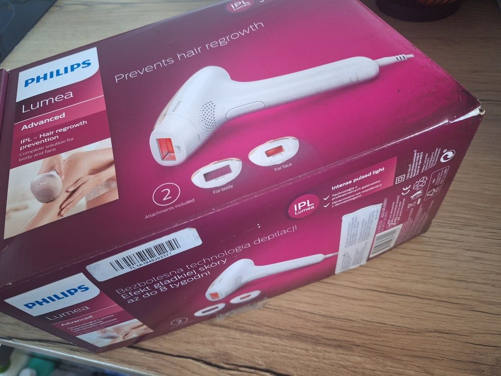Епилатор Philips Lumea - фотоепилатор, неизползван