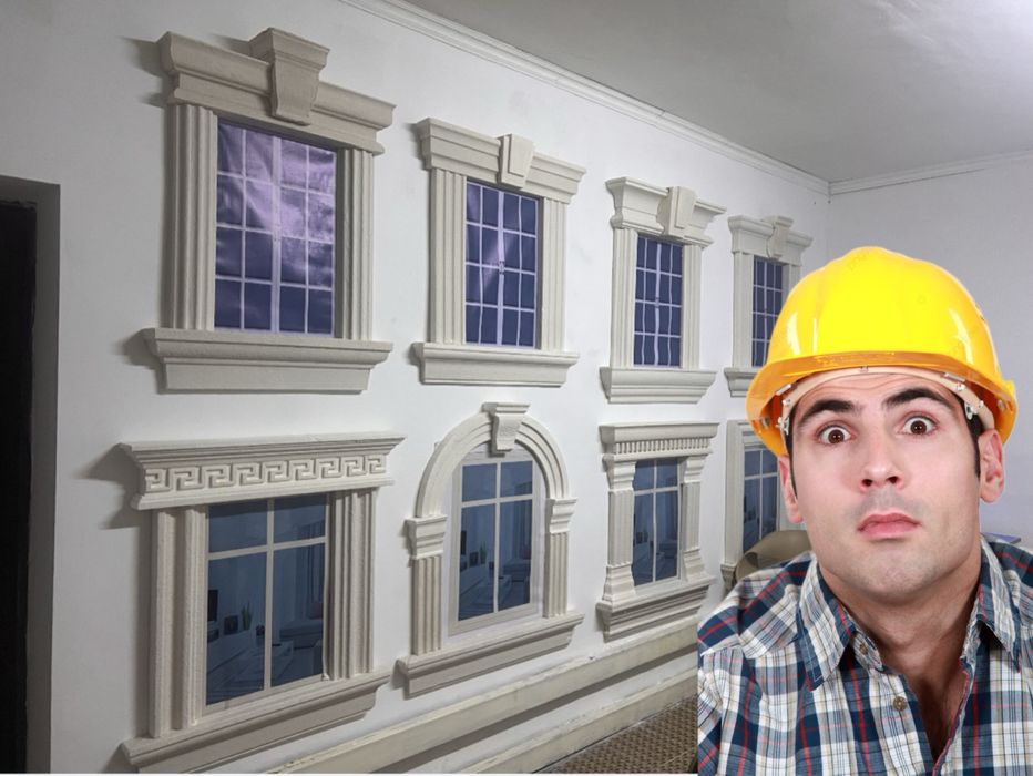 Фасадные обрамления | оконные обрамления | термопанель | декор панели