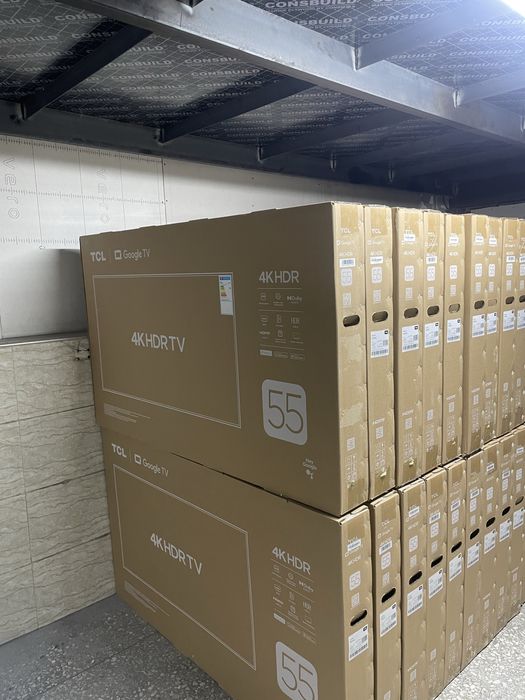 Телевизор TCL 50/55* V6C 4K Smart Tv Co склада Доставка Бесплатно