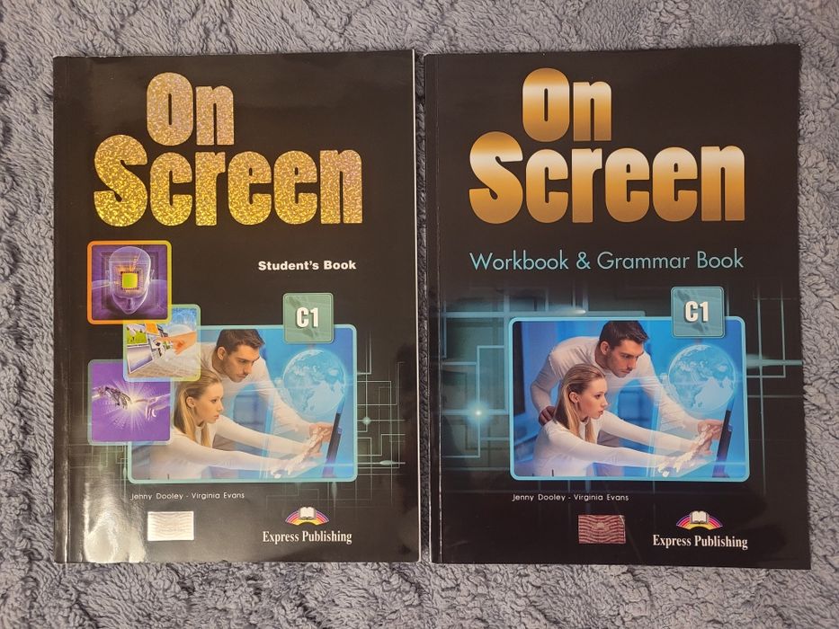 On screen C1: Student's book + Workbook&Grammar Book