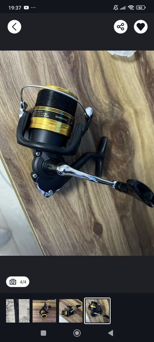 Mulineta Shimano fx 4000 si lanseta Feeder Korum