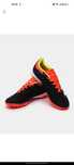 Adidas predator сороконожки чёрно оранжевый