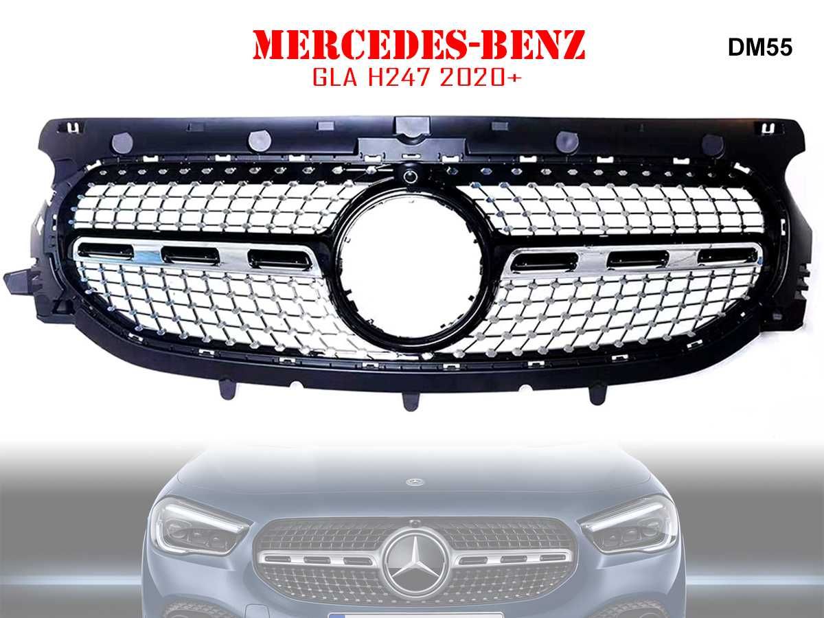 Предна Решетка Диамант Mercedes GLA H247 Мерцедес ГЛА Х247 2020+