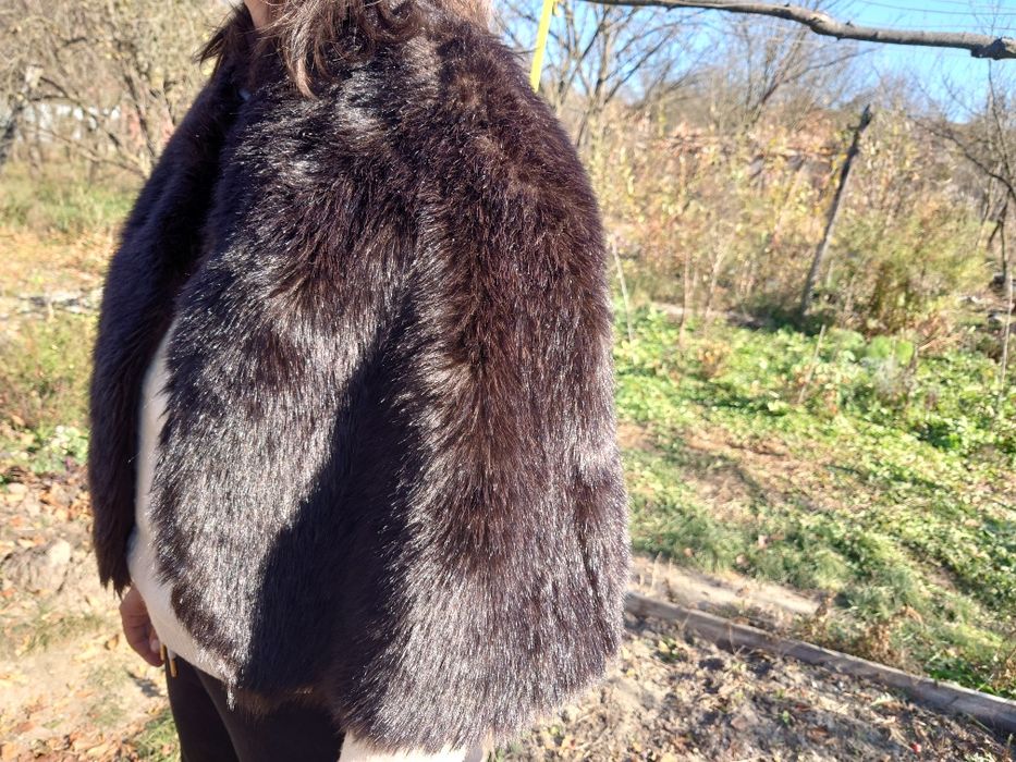 Capă blană + transport gratuit