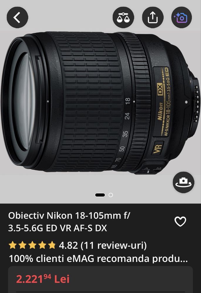 Kit Foto Nikon D80 + 18-105mm VR + Cadou Bliț YN565EX III
