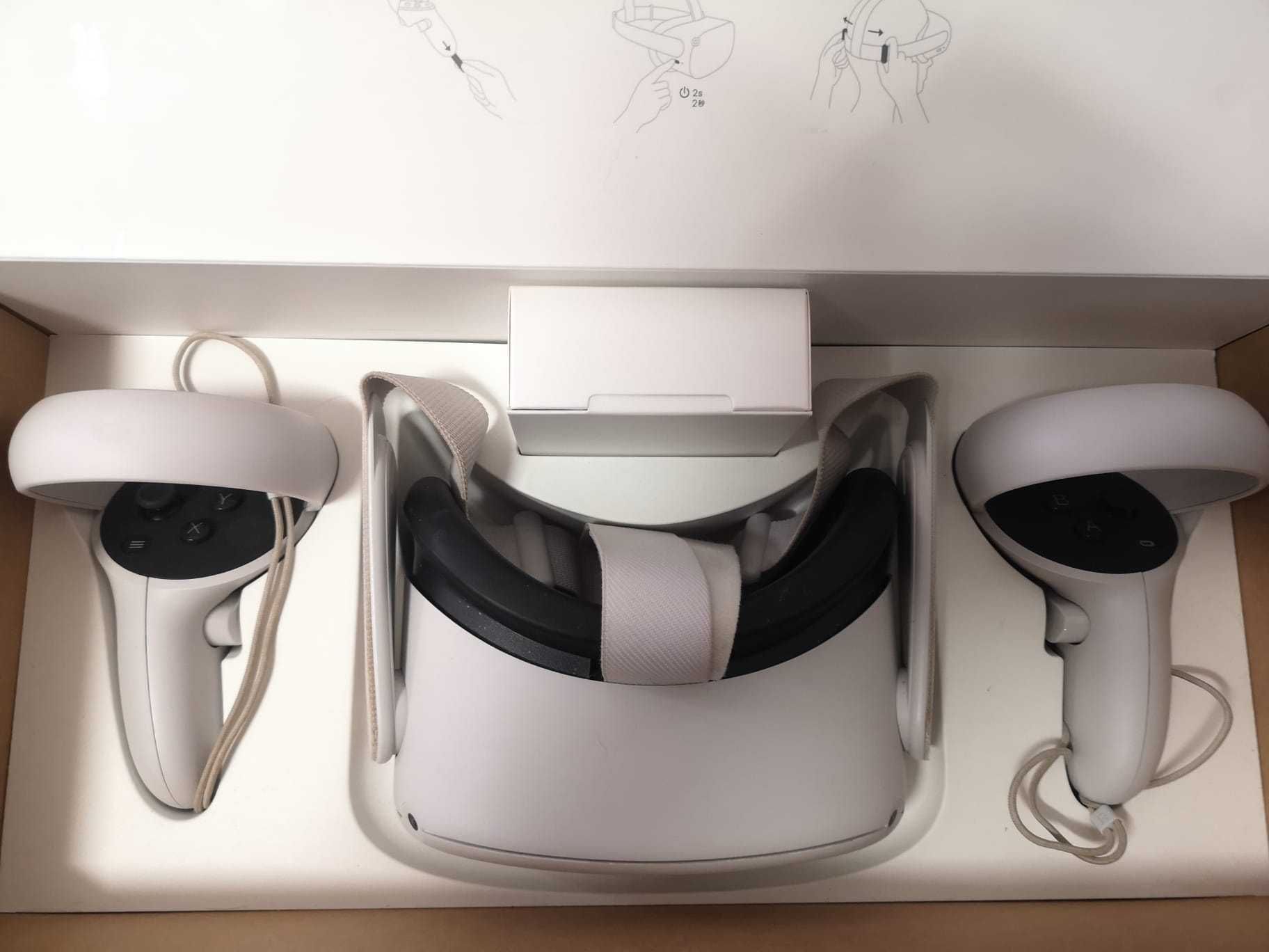 Oculus Quest 2 128GB + Cablu Link + Incarcator