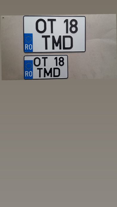 Numere auto | Placute auto ornamentale orice tara orice dimensiune