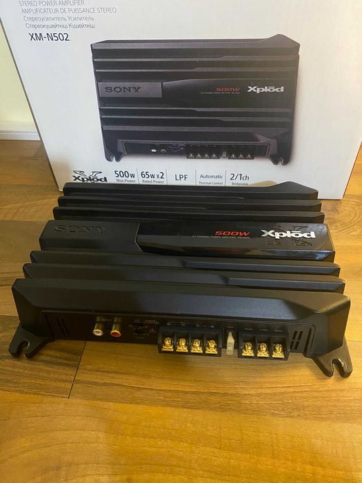 Sony Stereo Power Amplifier XM-N502 – използван, в оригинална опаковка