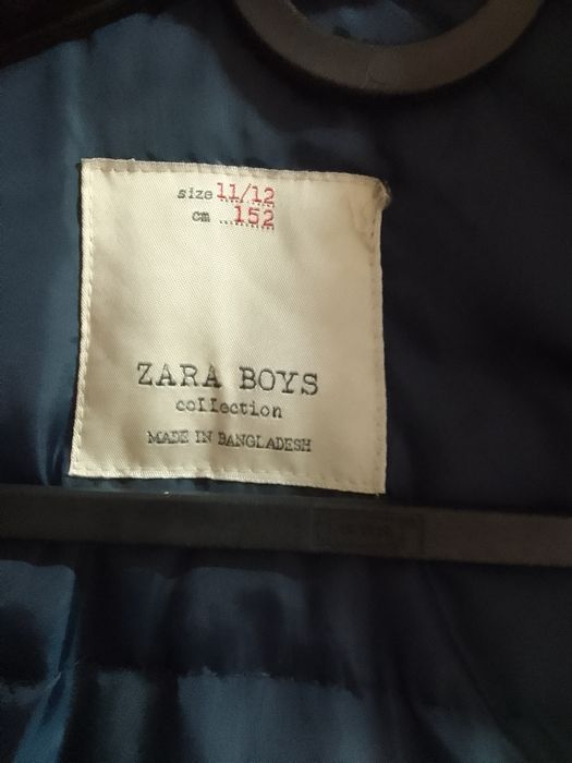 Vand geaca de iarna marca Zara marimea 152
