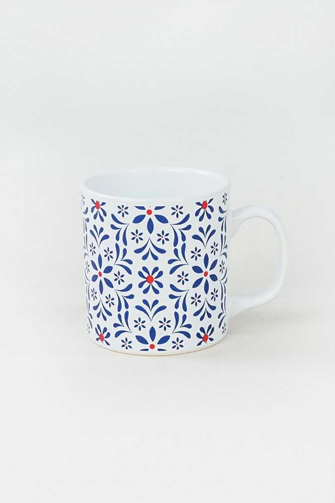 Комплект чаша за кафе 2 броя, Blue Pattern ( 350 мл )