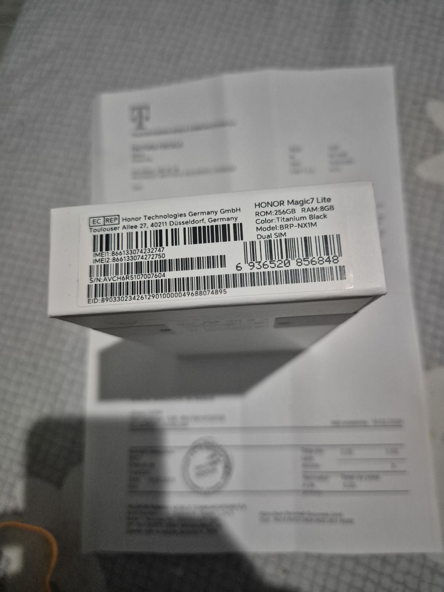 Honor Magic 7 Lite 256gb - Sigilat - DualSim -Black - Factura