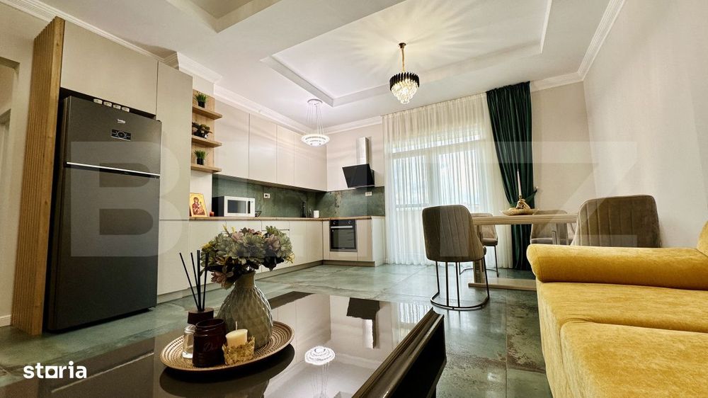 Apartament 70mp utili, mobilat si utilat, cu parcare, Iosia