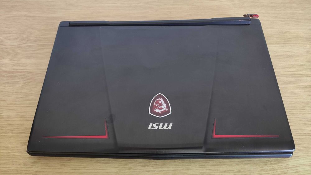 MSI GP63 Leopard 8RE FHD i7-8750H 4.1GHz Nvidia 6GB DDR5 CARCASA RUPTA
