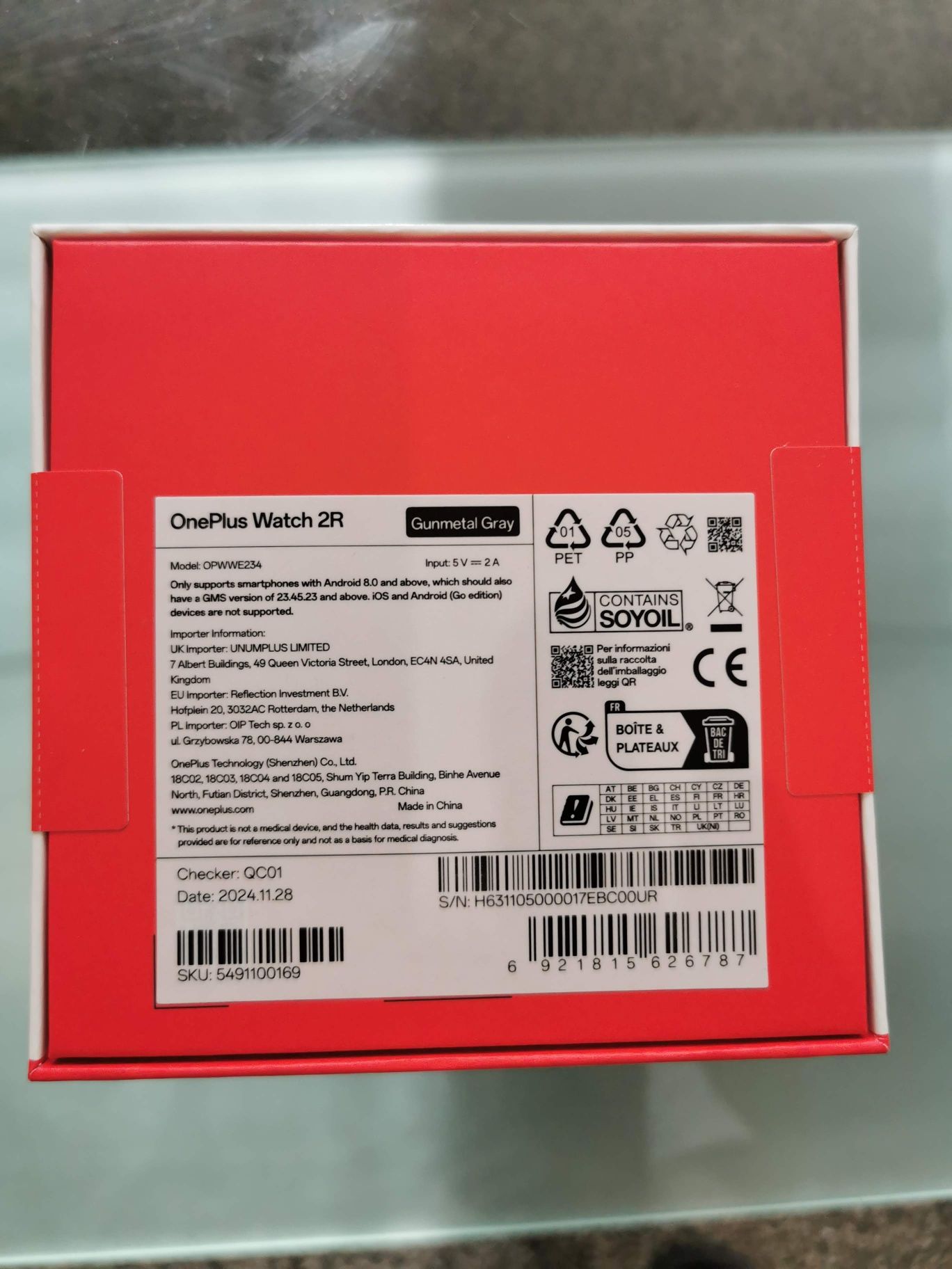 OnePlus Watch 2R Запечатан