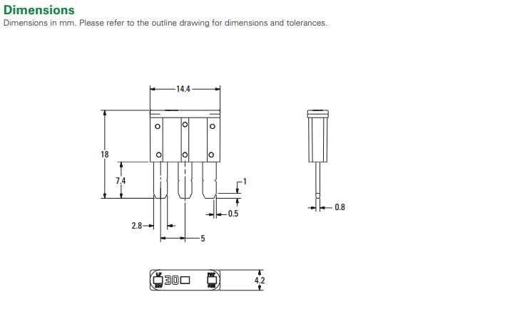 Set 22 de sigurante auto Micro2 Micro3 Littelfuse pentru masini Ford