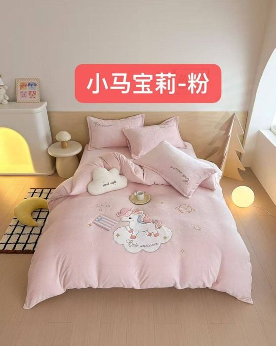 Зимнее постельное бельё тёплое