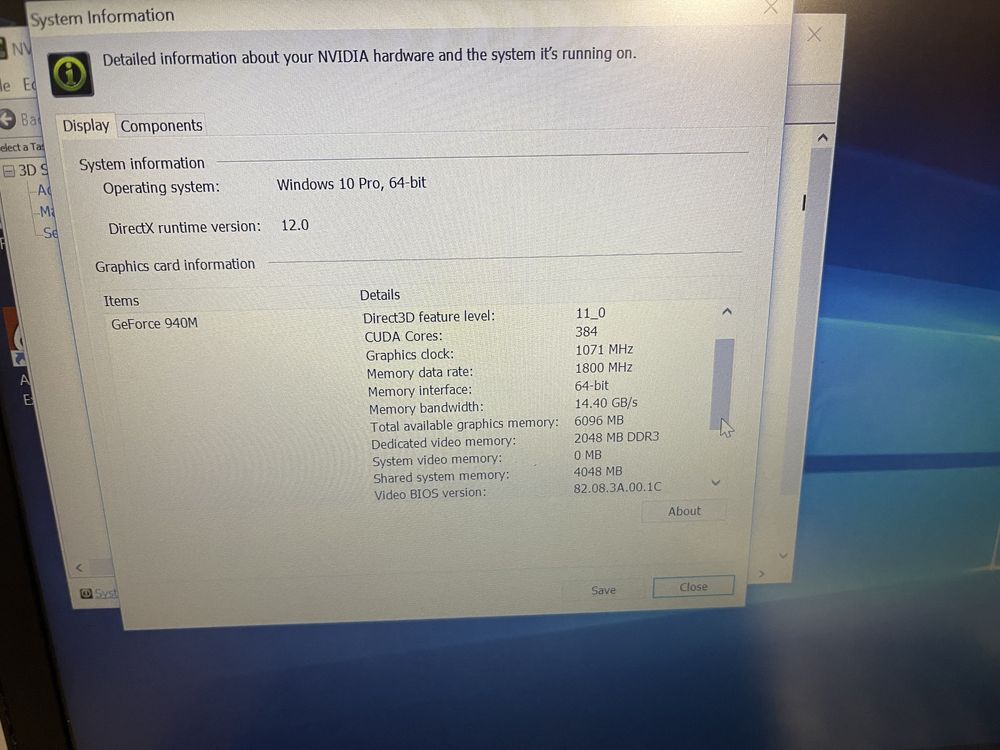 Laptop Lenovo Gaming, placa Nvidia 2GB, 1TB, 8GB RAM, FullHD
