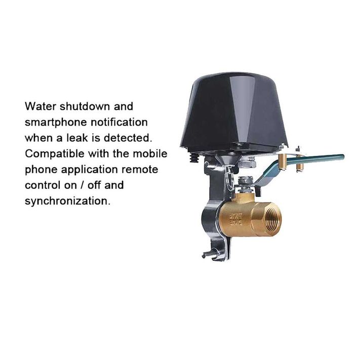 Valva/robinet penteu gaz/apa inteligent compatibil Alexa sau Google
