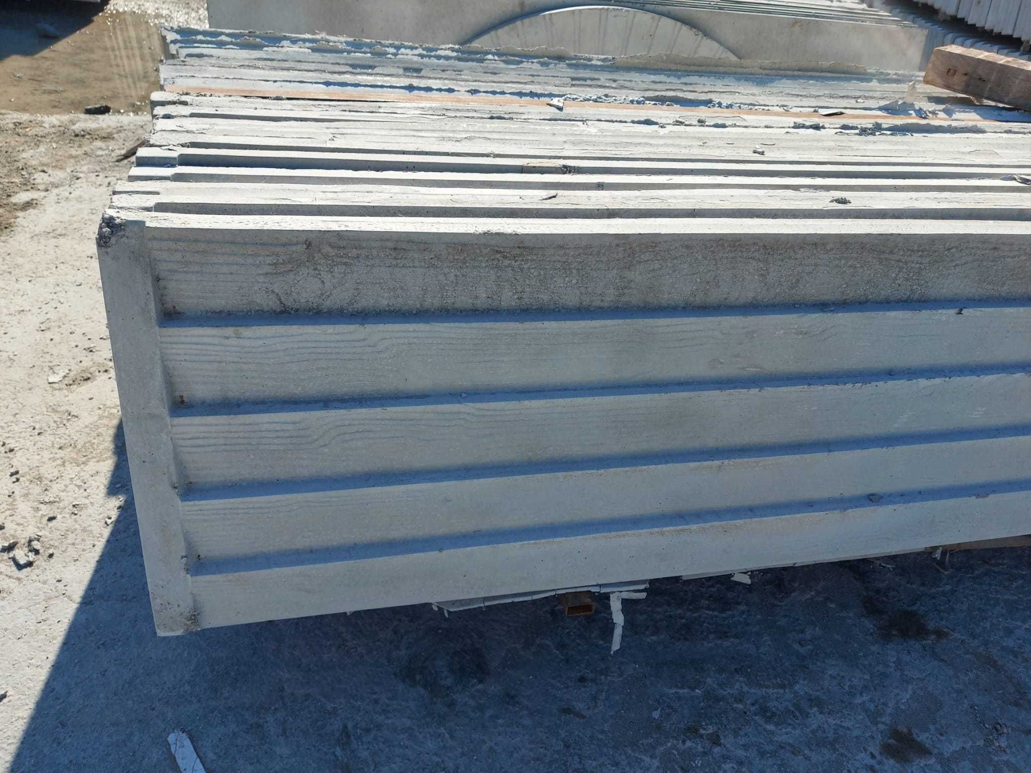 Gard decorativ din beton armat/placi prefabricate CALITATEA 2