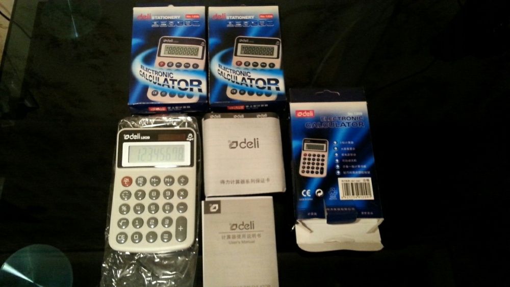 Новый калькулятор DELI - модель №1209