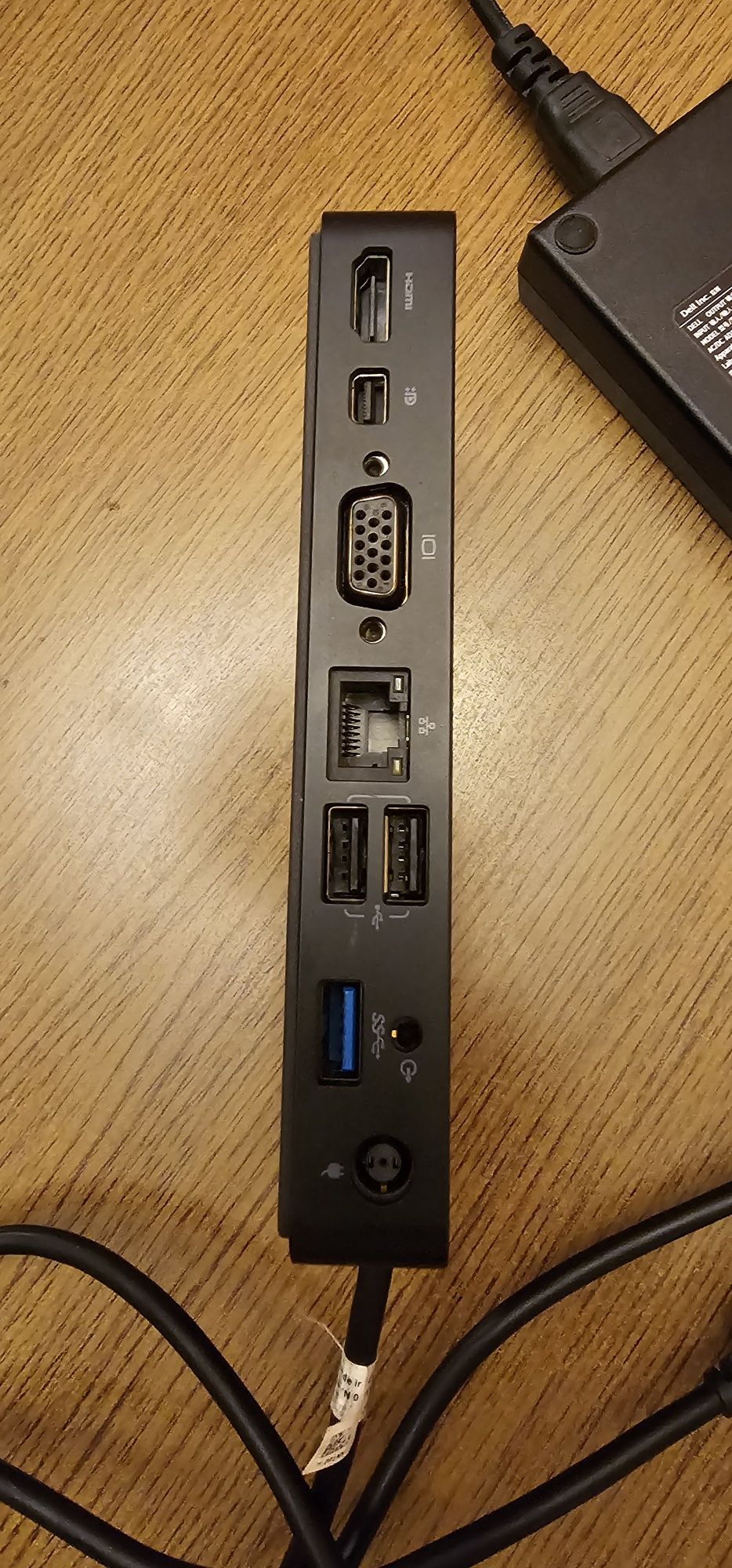 Dock Dell USB-C K17A WD15 fără alimentator ca nou!