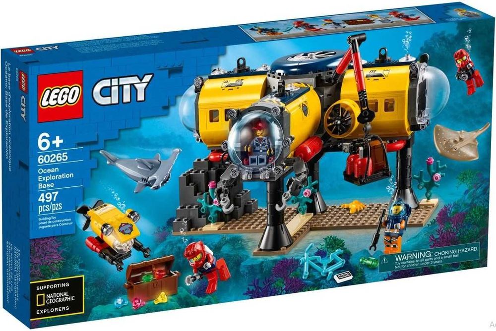 НОВО LEGO City 60265 - Ocean Exploration Base