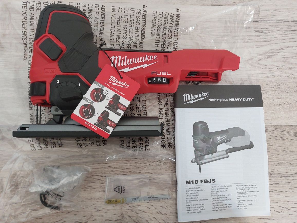 Fierastrau pendular milwaukee m18 FBJS, nou, turatie variabila