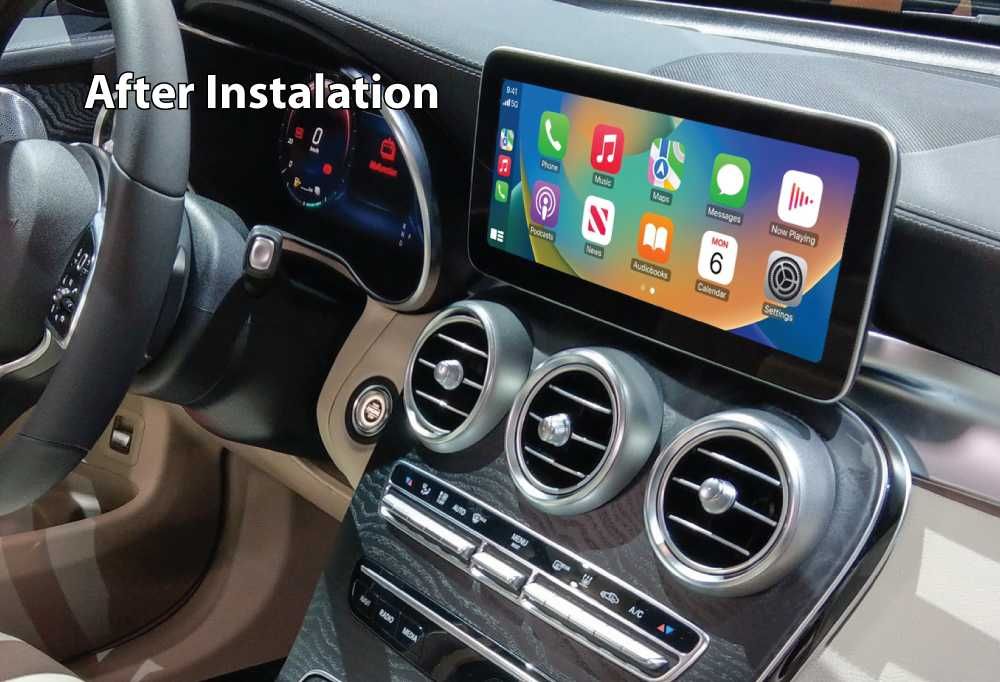 Activare Apple CarPlay Android Auto Mercedes BENZ C-Class 2018-2022