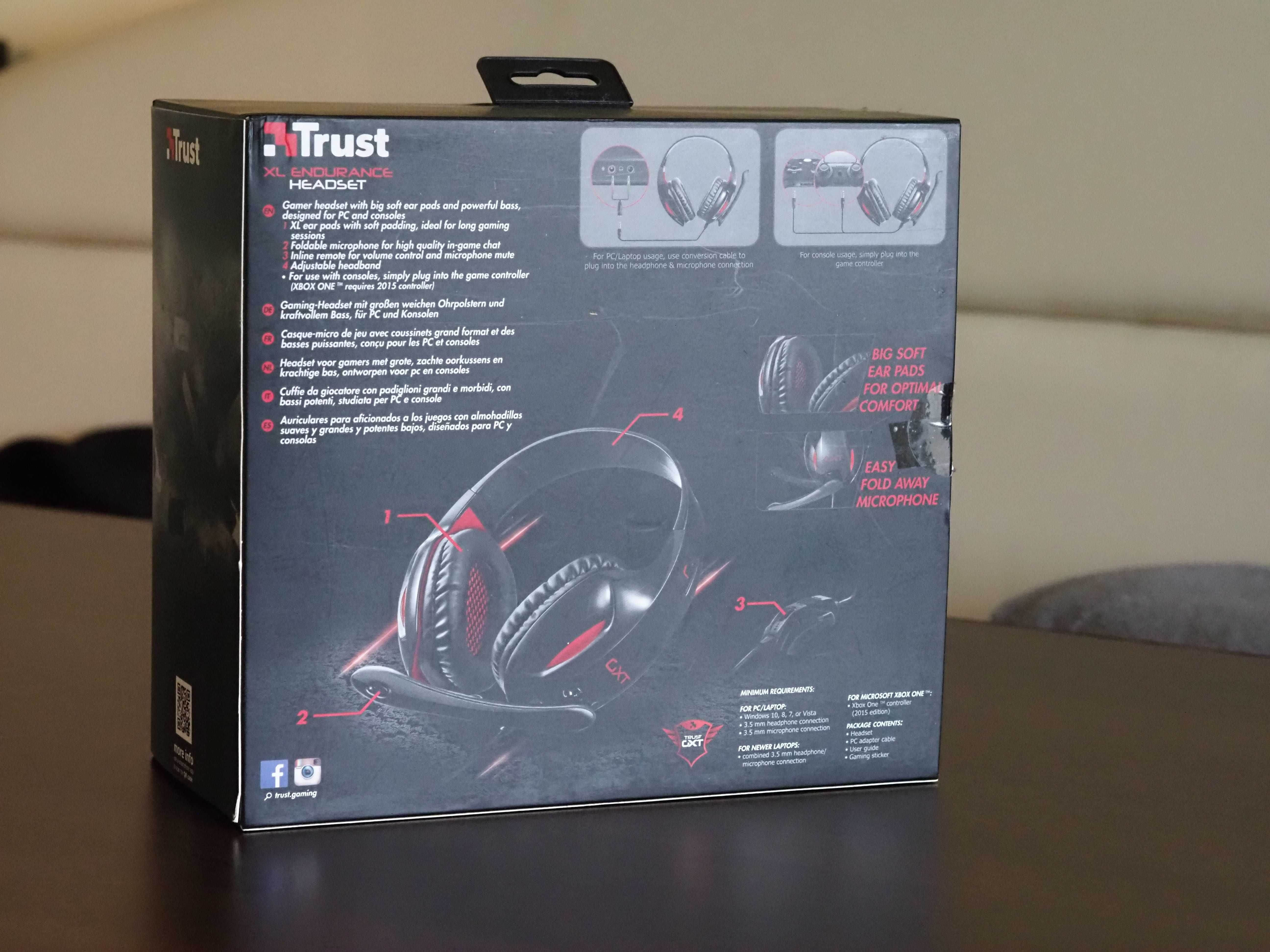 Casti Trust GXT 330 XL Endurance Gaming Headset