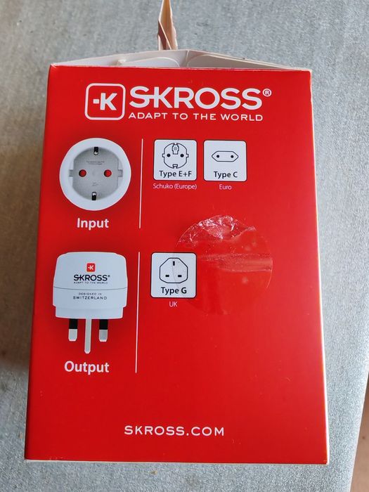Adaptor priza UK