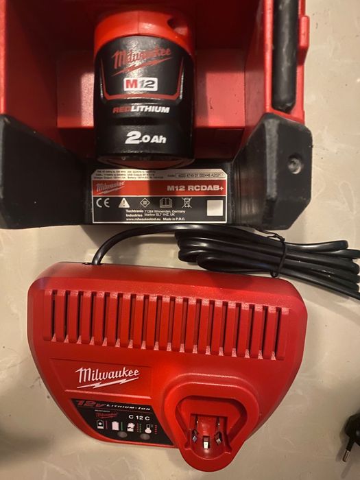 Radio Milwaukee M12 RCDAB+0, 12V