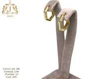 (3135) Cercei Aur 14k, 2,48 grame FB Bijoux Euro Gold 320 lei gr