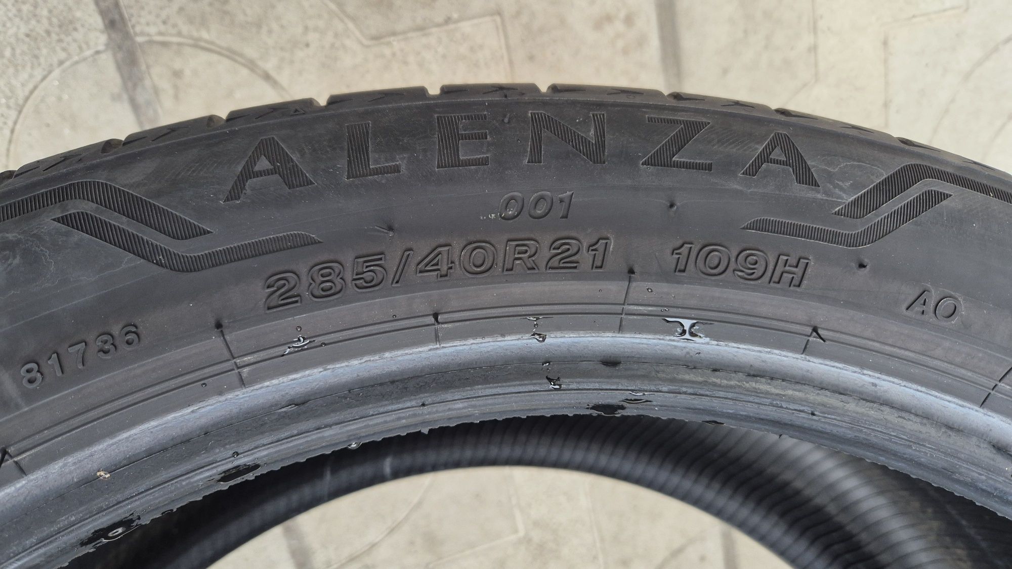 4бр.летни гуми 285/40/21 109 Н Bridgestone