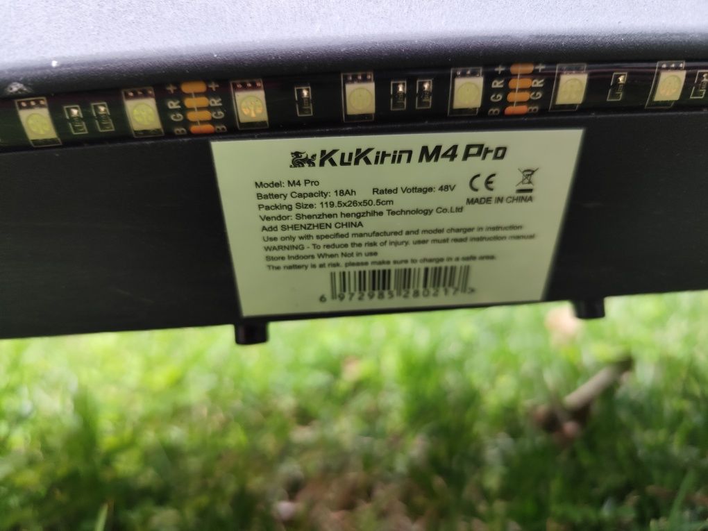 Електрическа тротинетка KUGOO KIRIN M4 Pro, Максимална скорост 45 км/ч