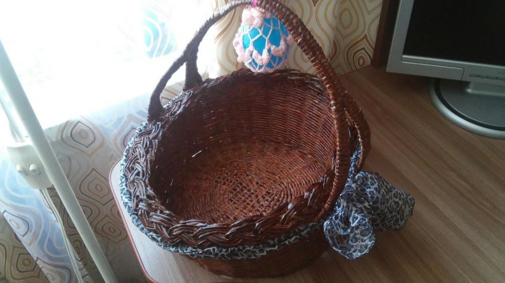 Корзинка ручной работы