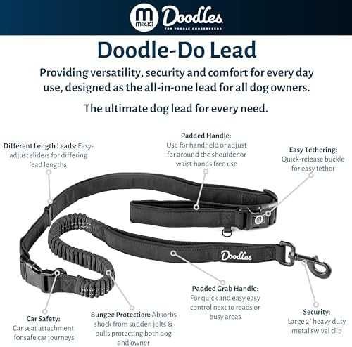 Нова каишка Универсален повод за кучета – регулируем, с колан за кола