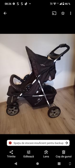 Cărucior in stare foarte bună 2 in 1