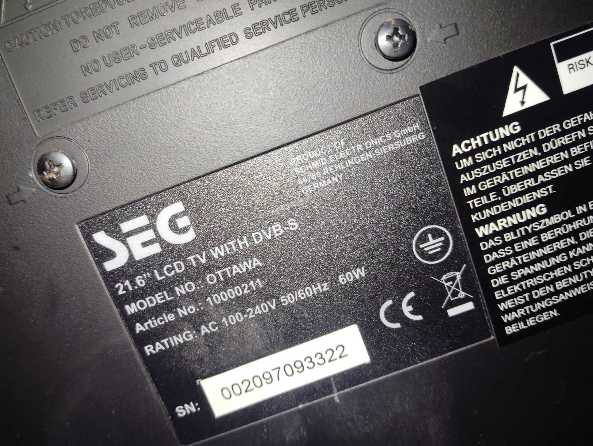 Телевизор SEG 22