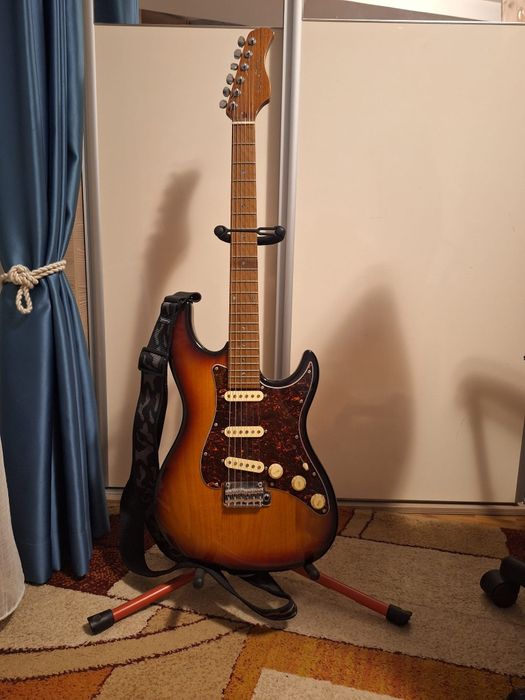 Chitara electrica Sire Larry Carlton S7+Amplificator Nux Mighty 8 BT